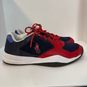Men’s Size 13 - New Balance 696 x Ralph Lauren Red/Blue 2015 US Open